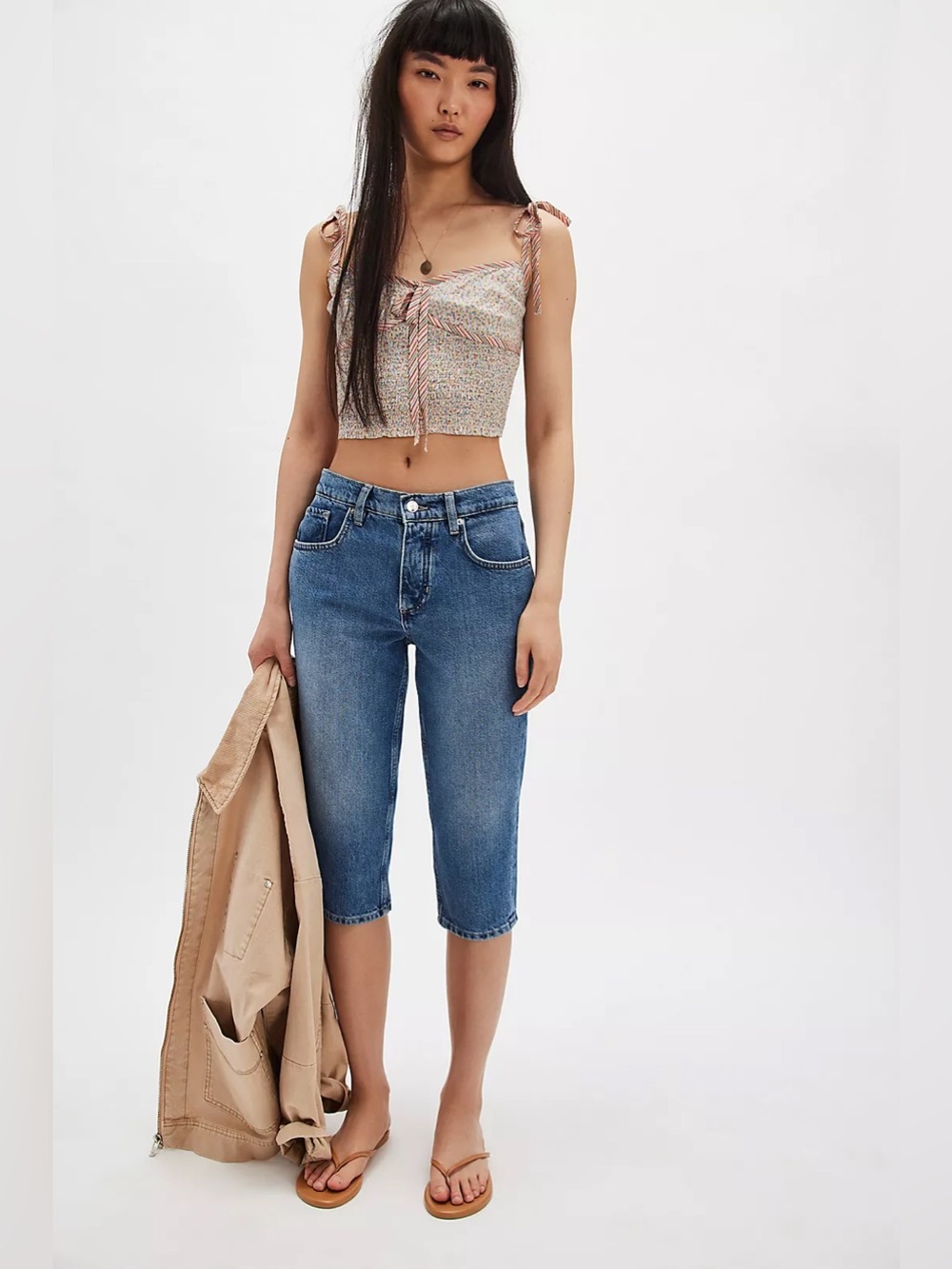 Free People We The Free Sun City Capris Size 30